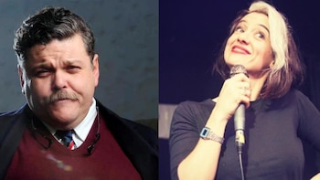 Alfredo Casero y Malena Pichot