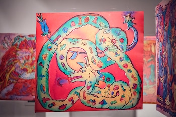 Telas que recorrieron exposiciones artísticas