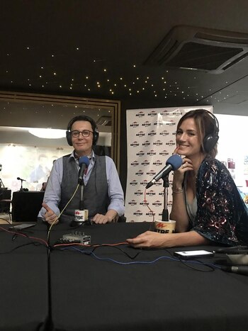 Marcelo Polino y Paula Chaves