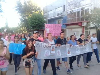 Marcha en la última Navidad