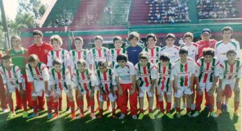 Benjamín en inferiores de Deportivo