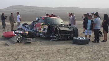 El vehículo de Bryce Menzies