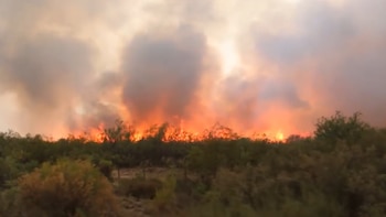 Incendios en Mendoza