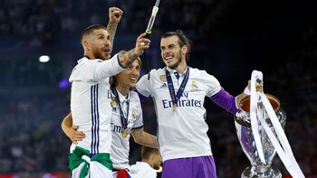 Luka Modric celebra la Champions