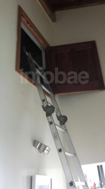 El entrepiso donde López escondía los millones