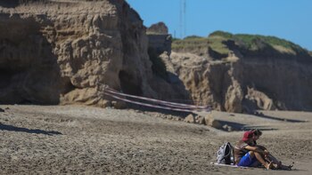 El lugar donde se derrumbó