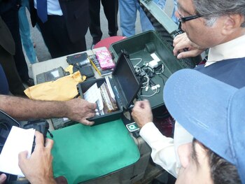 El cargamento incluía equipos de