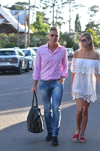 Alejandro Fantino junto a su