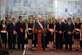 Pedro Pablo Kuczynski con su