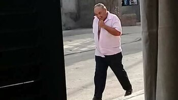 El violento fue detenido y