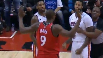 Serge Ibaka y James Johnson