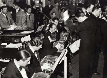 D´Arienzo en acción.