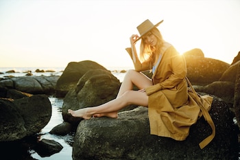 Soledad Ainesa en el sunset,