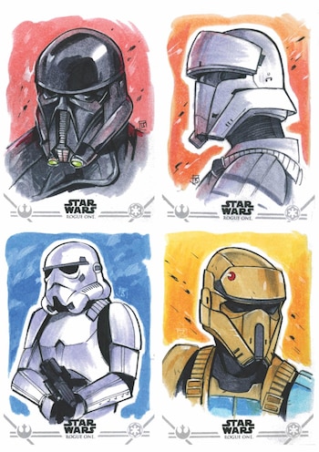 Troops de Ksenia: Tarjetas de