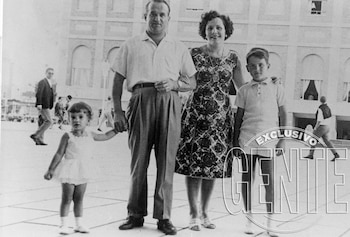 Lucía y Joaquín con sus