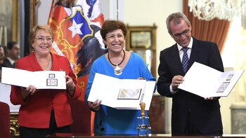 Fotografía cedida por la presidencia