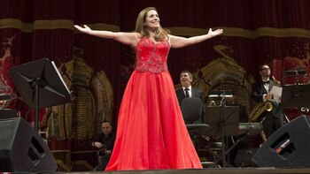 Sandra Mihanovich en el Teatro