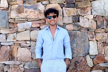 Wally Diamante en una entrevista con Infobae en Punta del Este