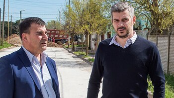 El intendente de Azul, Hernán