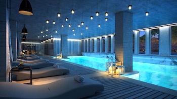 Pileta cubierta, Wellness Center, loft