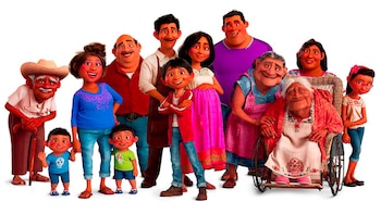La familia del film COCO.