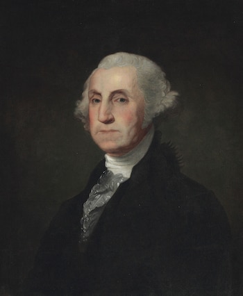 El retrato de Washington que