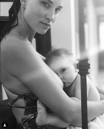 Mamá primeriza, Camila Cavallo le