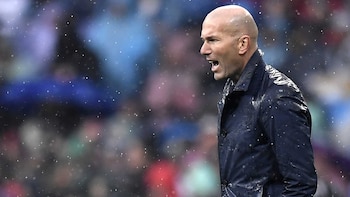 El francés Zinedine Zidane no puede