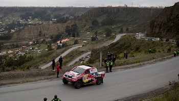 La Toyota de Nasser Al-Attiyah
