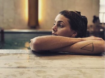 La actriz aprovechó un fin