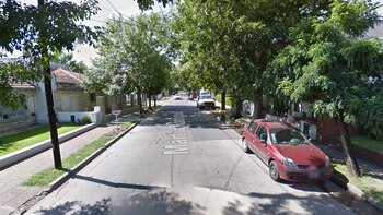 El crimen ocurrió en una zona coqueta del barrio de Adrogué