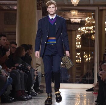 Traje al estilo british. Sobres