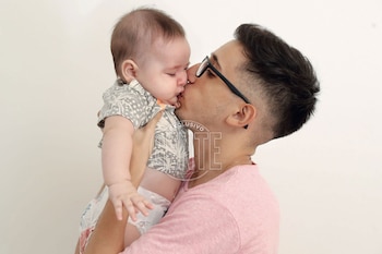 Rodrigo Noya junto a su