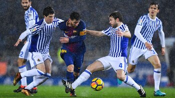 “El que se sienta a hablar mal de Messi es porque nunca tocó una pelota”, afirmó (Getty)