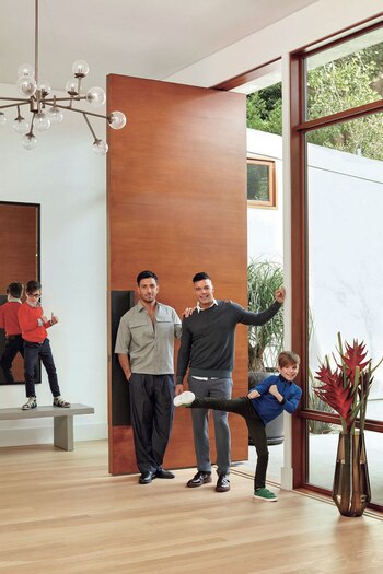 La pareja se conoció por