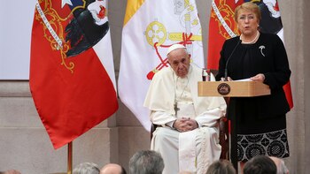 Michelle Bachelet en su discurso