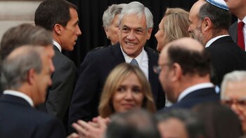 Sebastián Piñera en La Moneda,