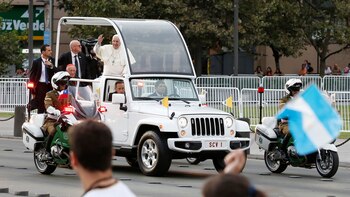 El papa Francisco reestrenó el