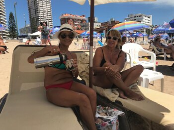 Graciela y Marisa, uruguayas, aseguran