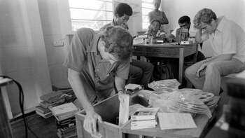 Detectives del FBI en Jonestown