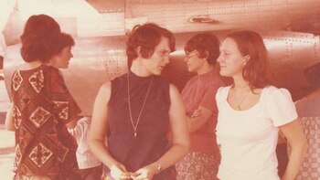 De camino a Guyana durante