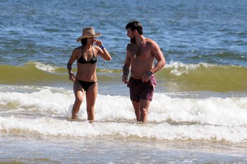 Cherri, en la playa de