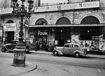 La sede catalana del POUM