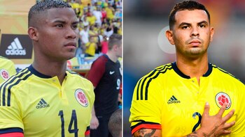 Wilmar Barrios y Edwin Cardona