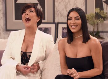 Kris Jenner y Kim Kardashian,