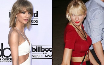 El escote más voluptuoso de Taylor Swift (Fotos: Archivo Atlántida Televisa)