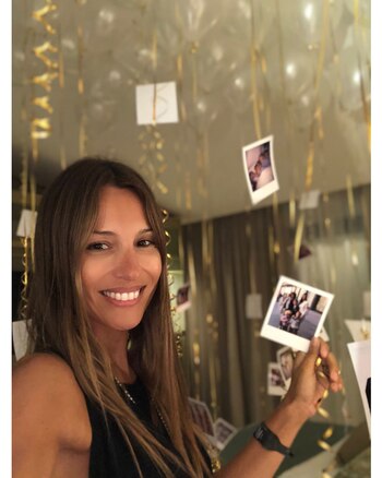 En Cancún Pampita festeja sus
