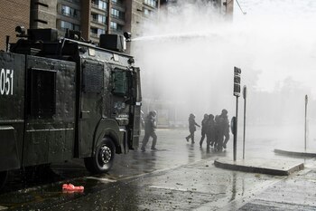 Protestas en Santiago por la