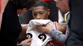 Kris Dunn se rompió dos diente