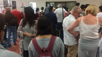 Los pasajeros del vuelo MH122